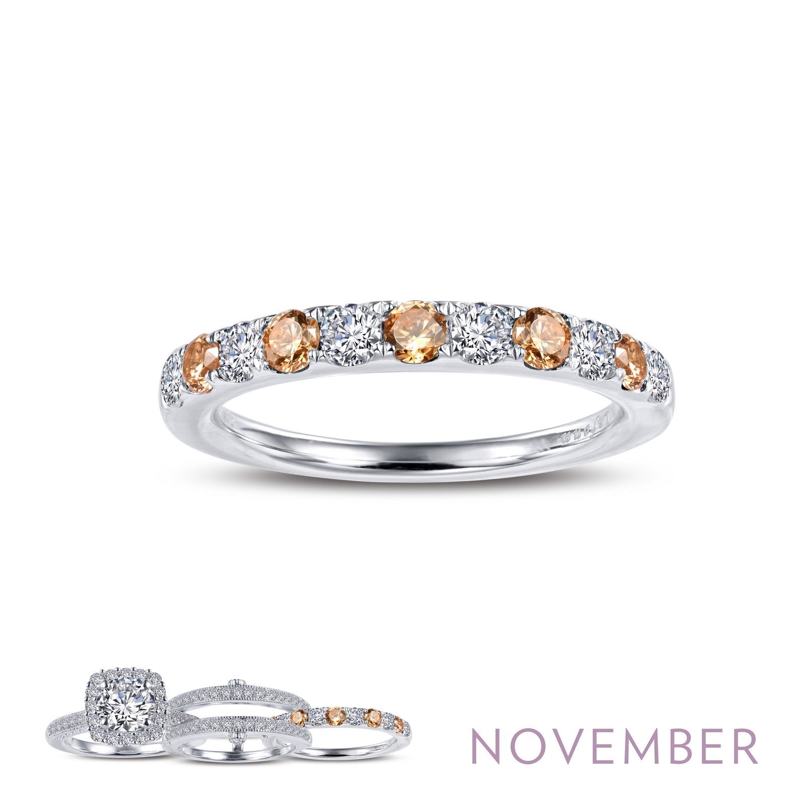 February Birthstone Ring