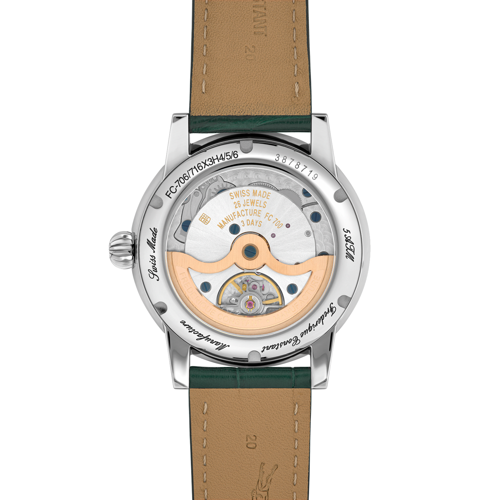 Frederique Constant Classic Moonphase Date FC-716GR3H6