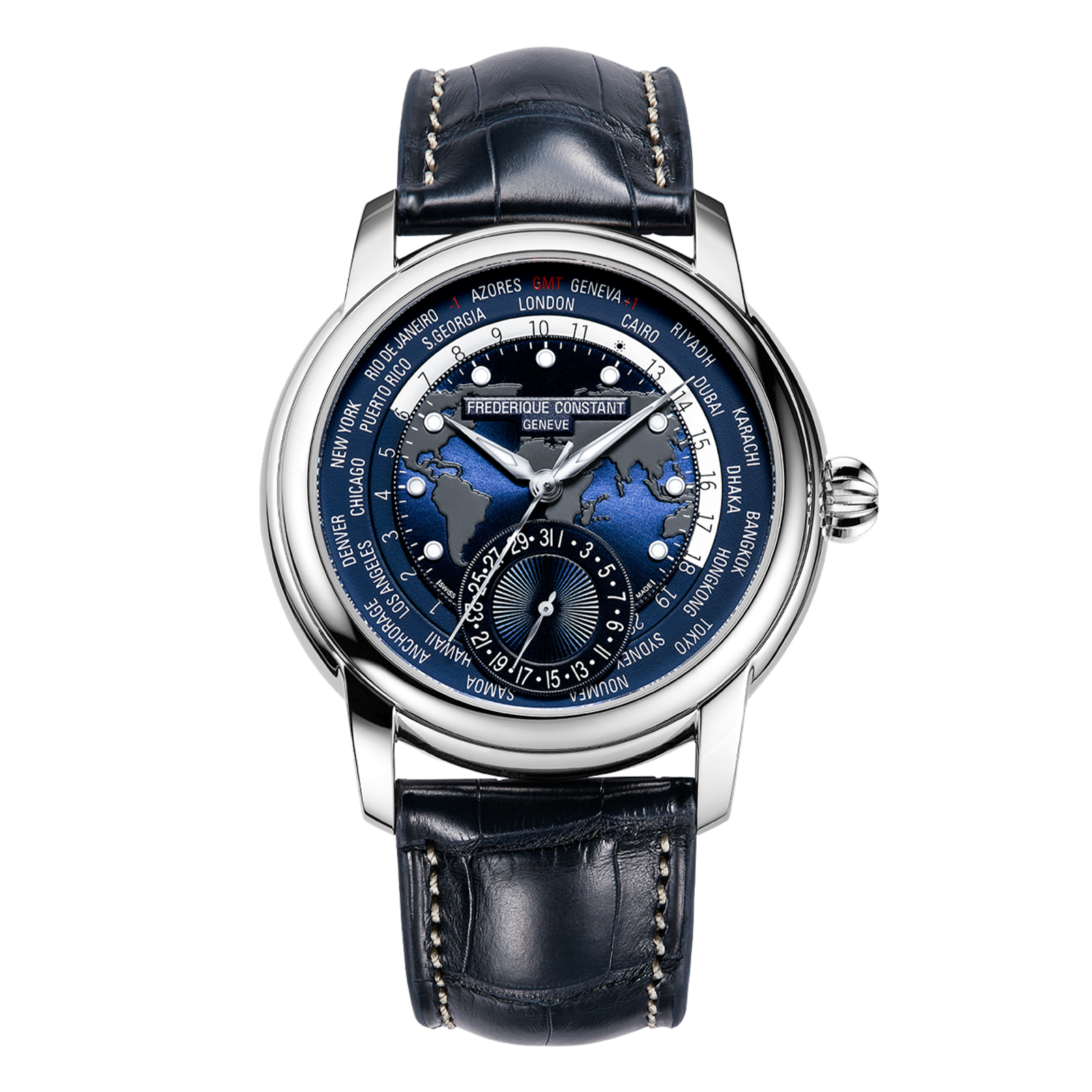 Frederique Constant Classic Worldtimer FC-718NWM4H6