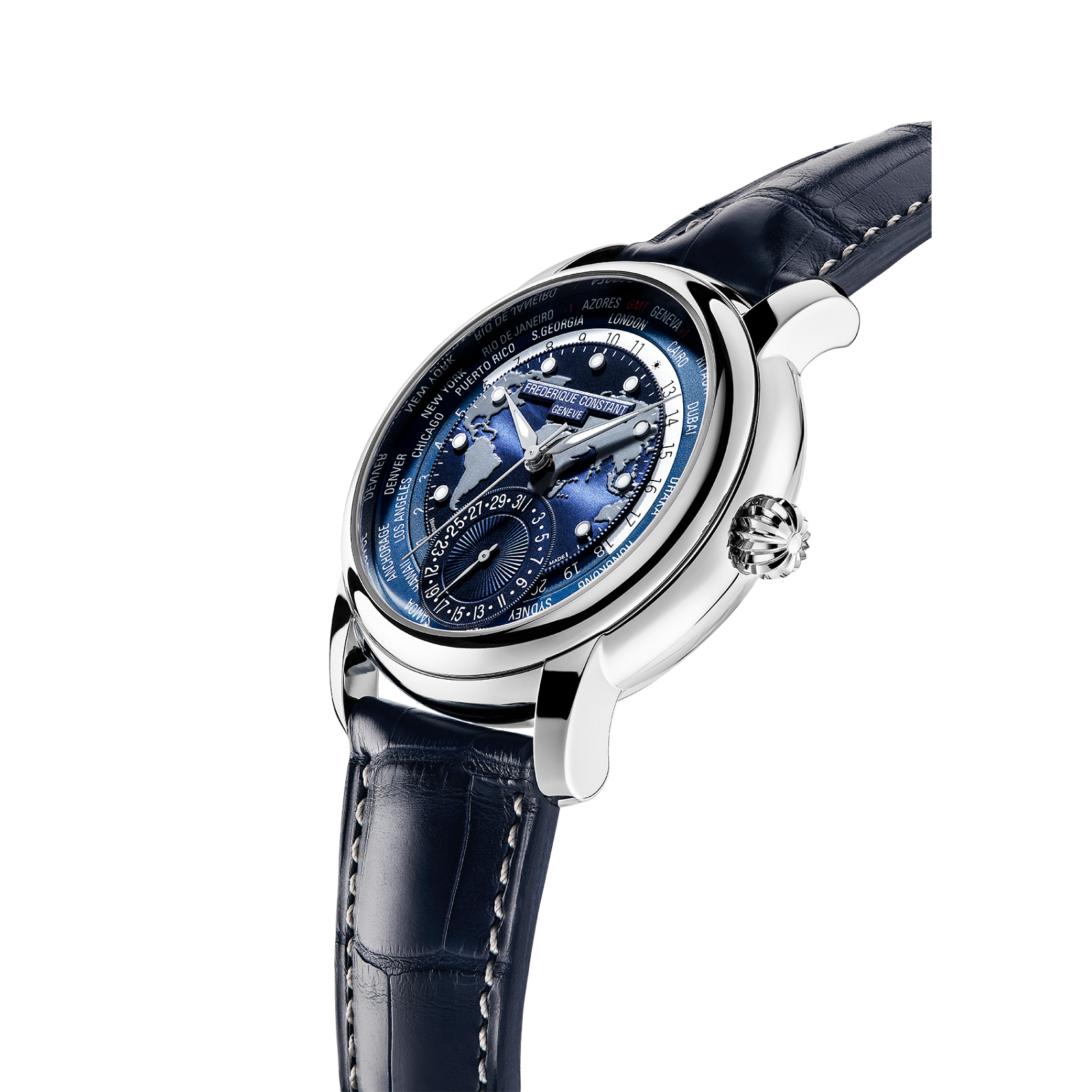 Frederique Constant Classic Worldtimer FC-718NWM4H6