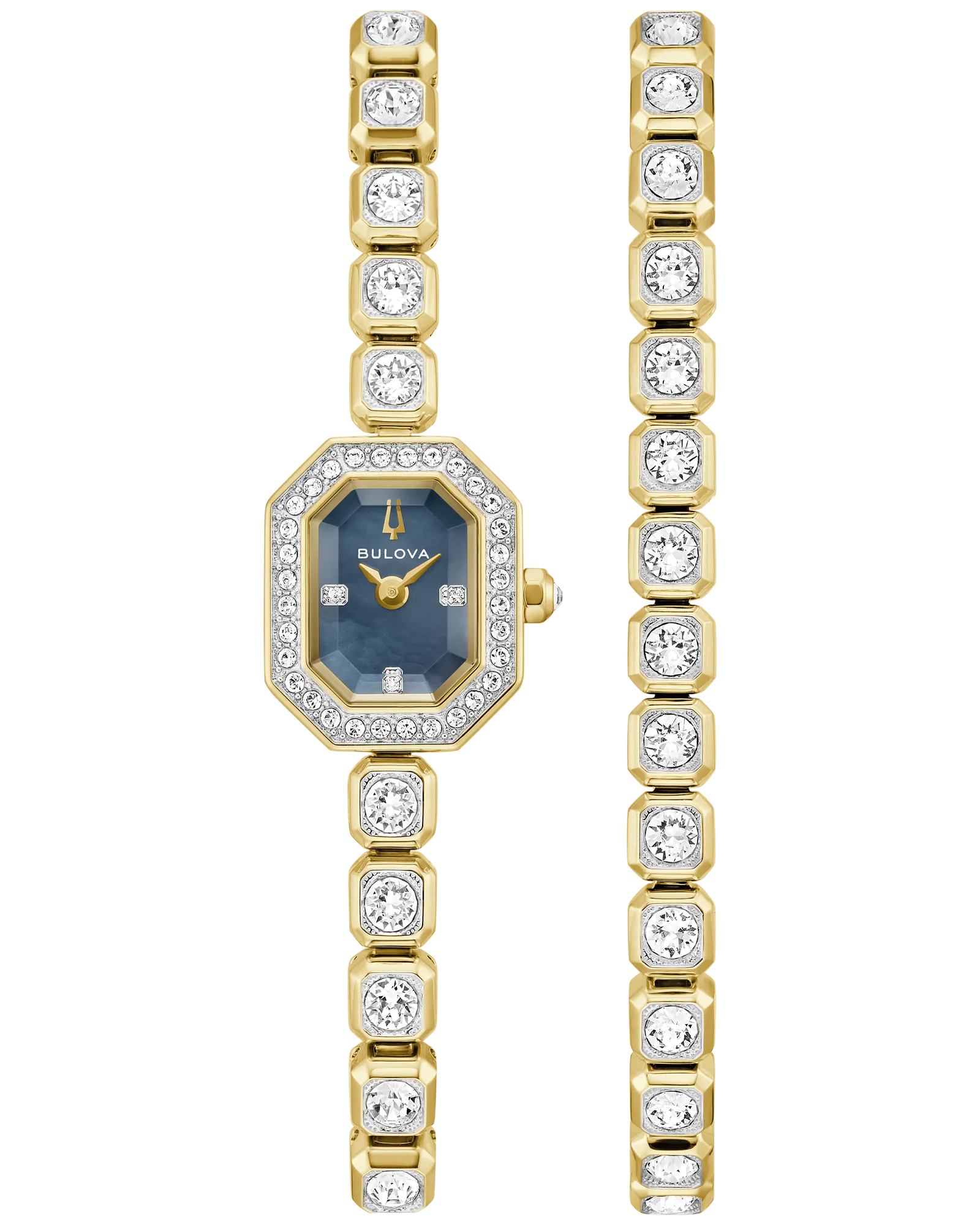 Bulova Crystal Set Watch 98X143