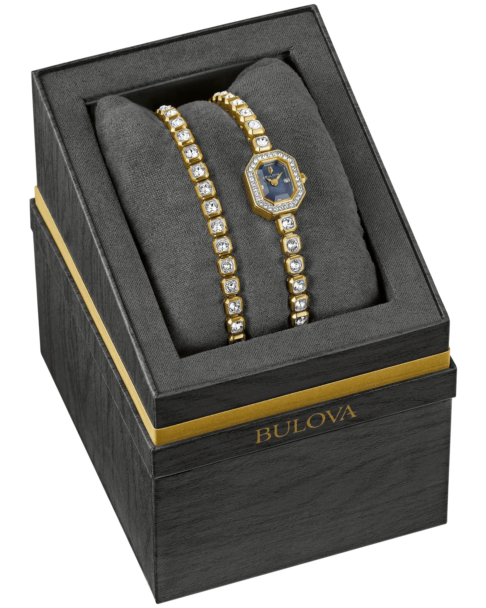 Bulova Crystal Set Watch 98X143