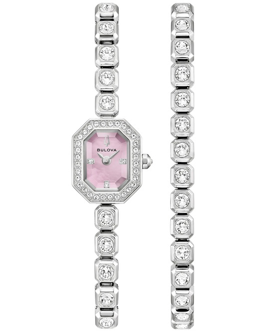 Bulova Crystal Set Watch 96X168