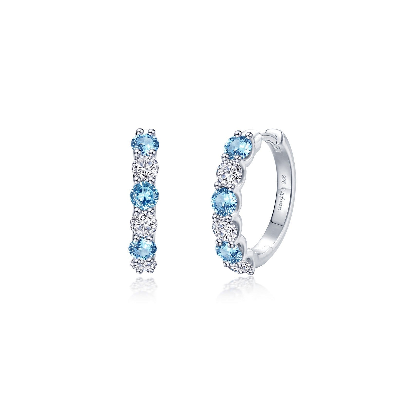 Josie Emerald Hoop Earrings
