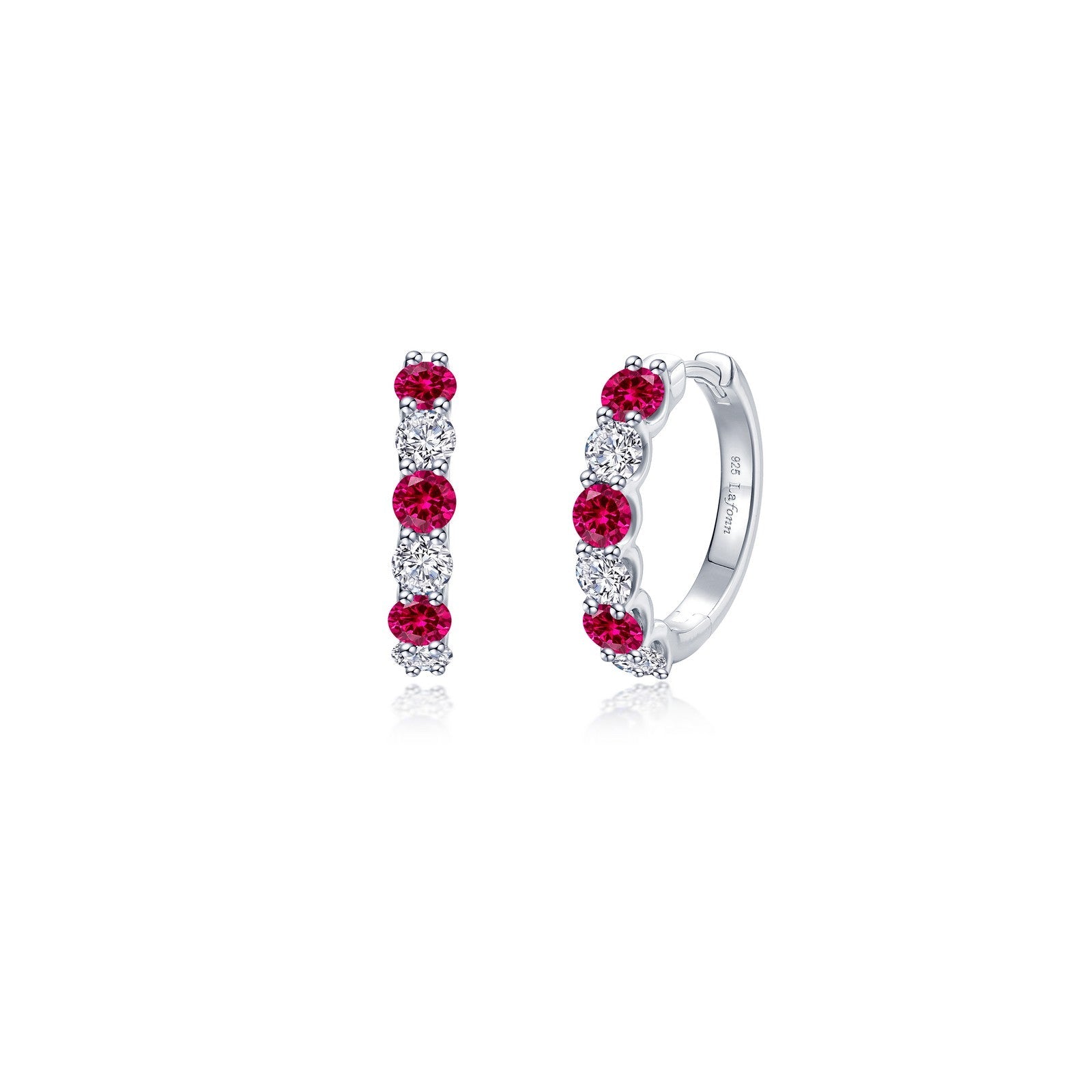 Josie Emerald Hoop Earrings