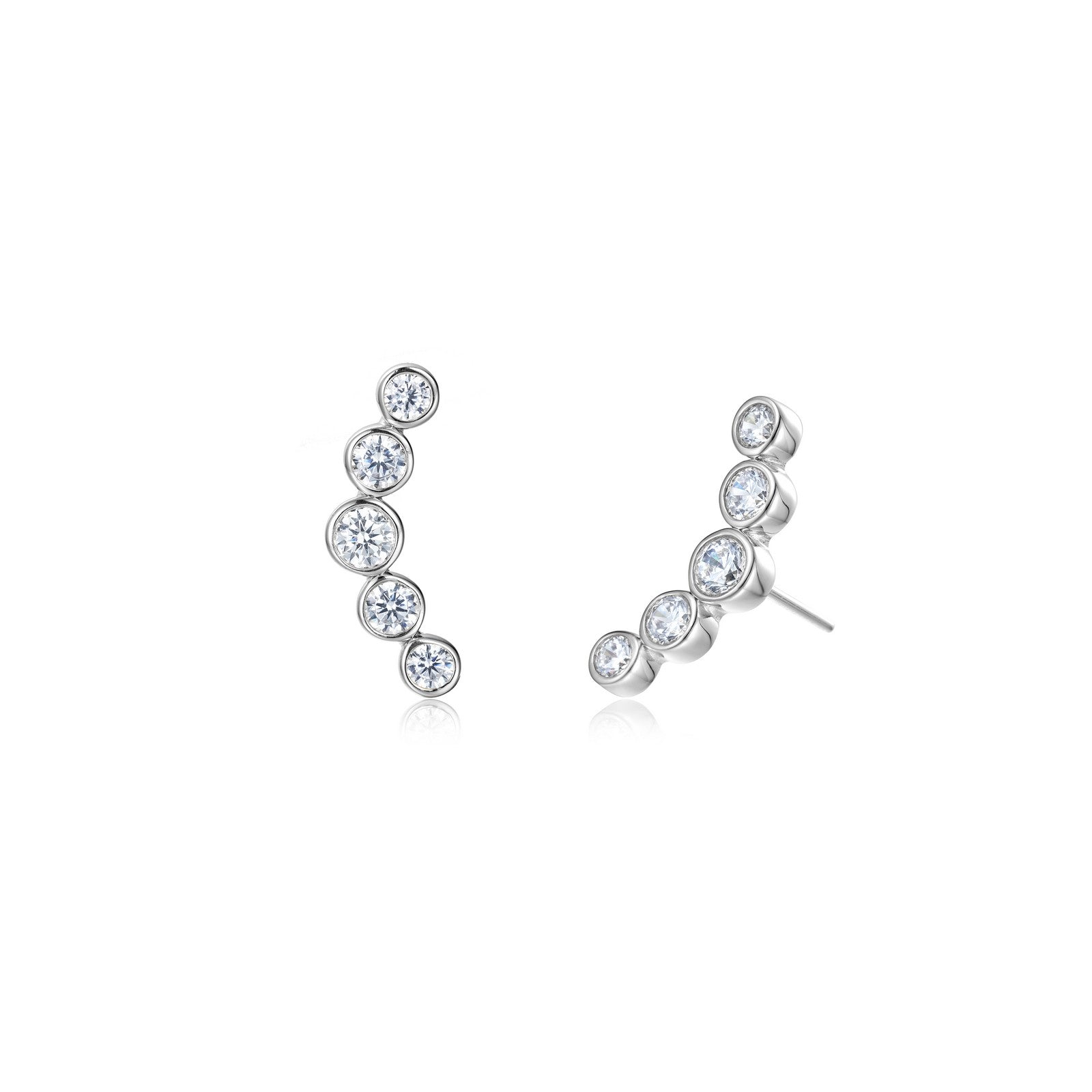 Olive Ear Climber Earrings