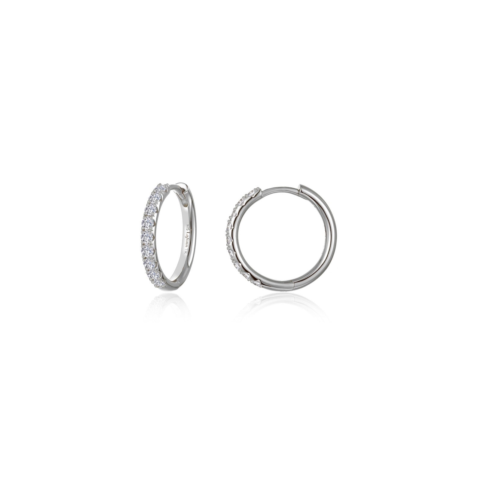 Small Alina Round Hoop Earrings