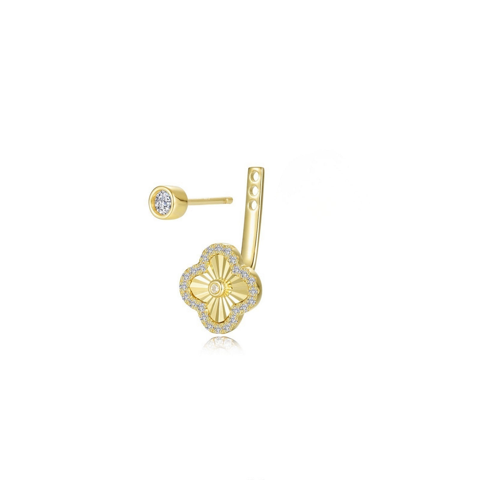 Clover Jacket Earrings