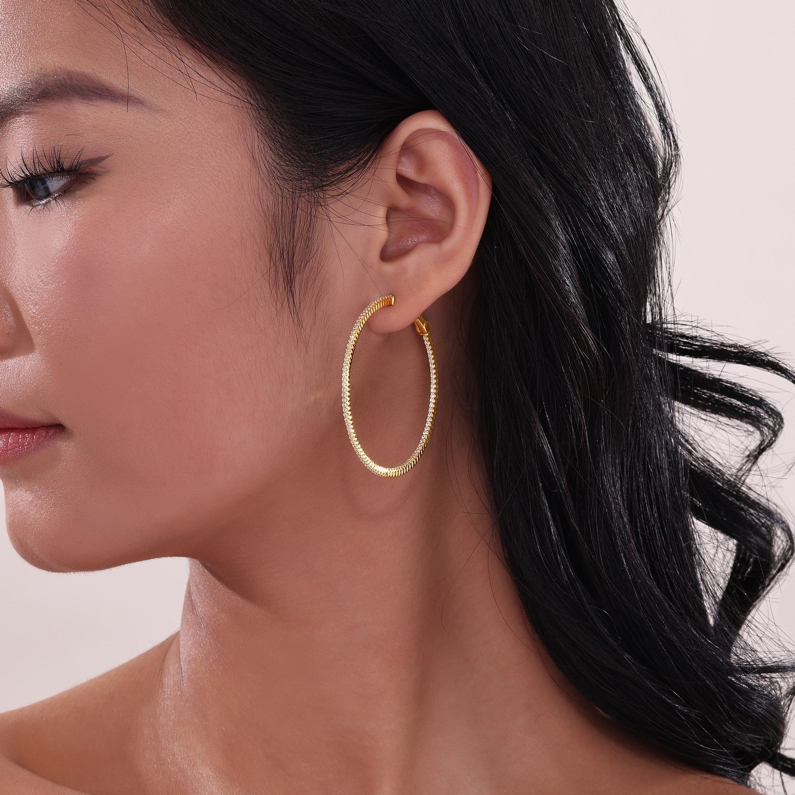 45 mm Hoop Earrings