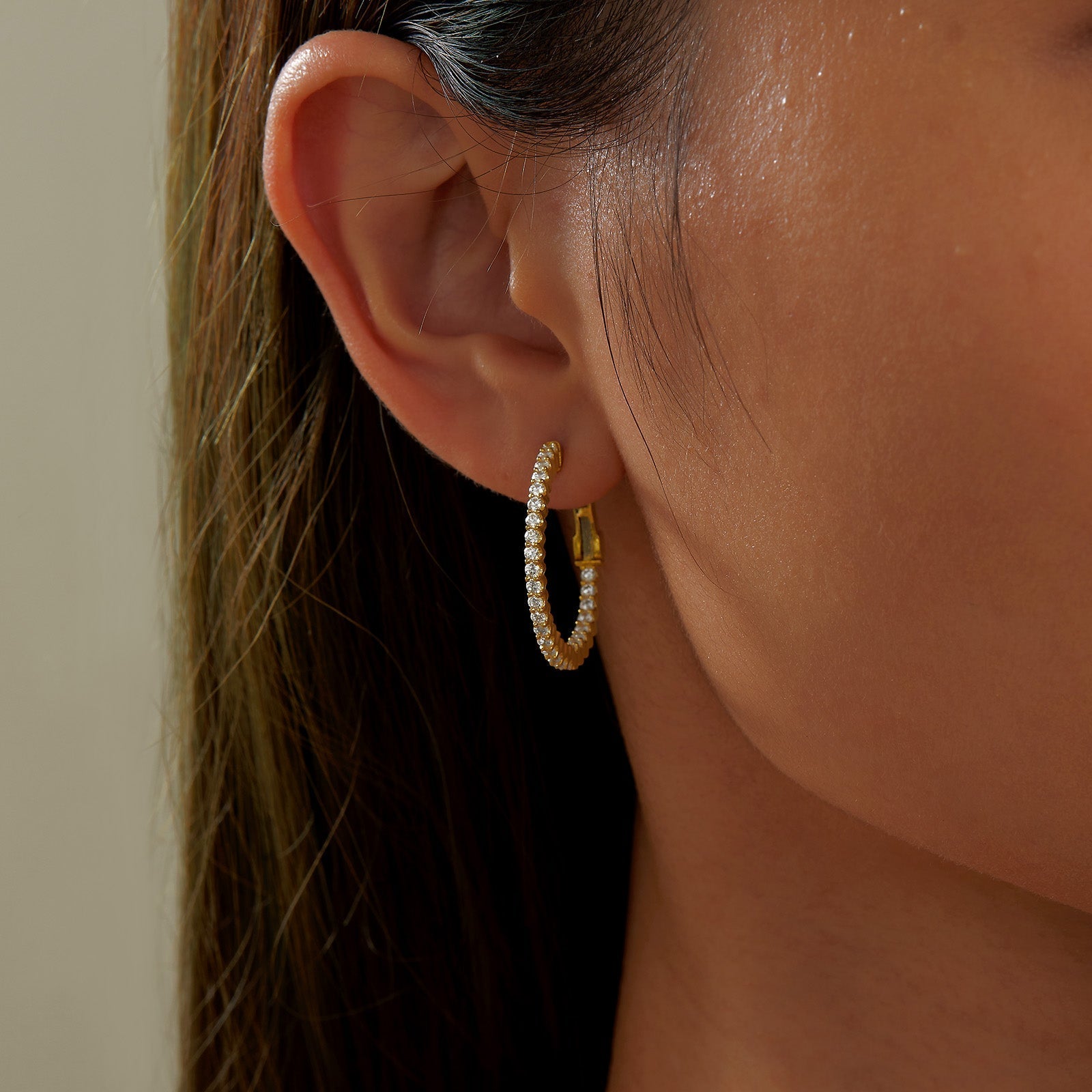25 mm Hoop Earrings