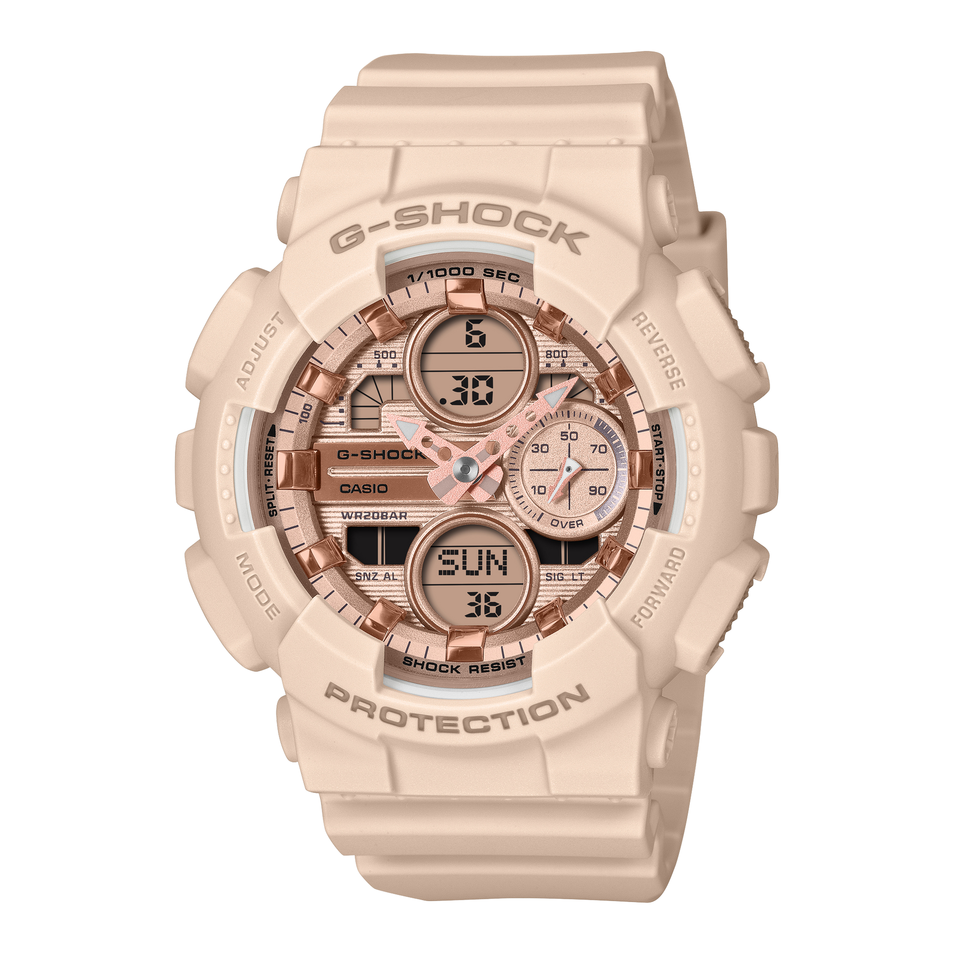 G-Shock ANALOG-DIGITAL WOMEN GMAS140PG-4A