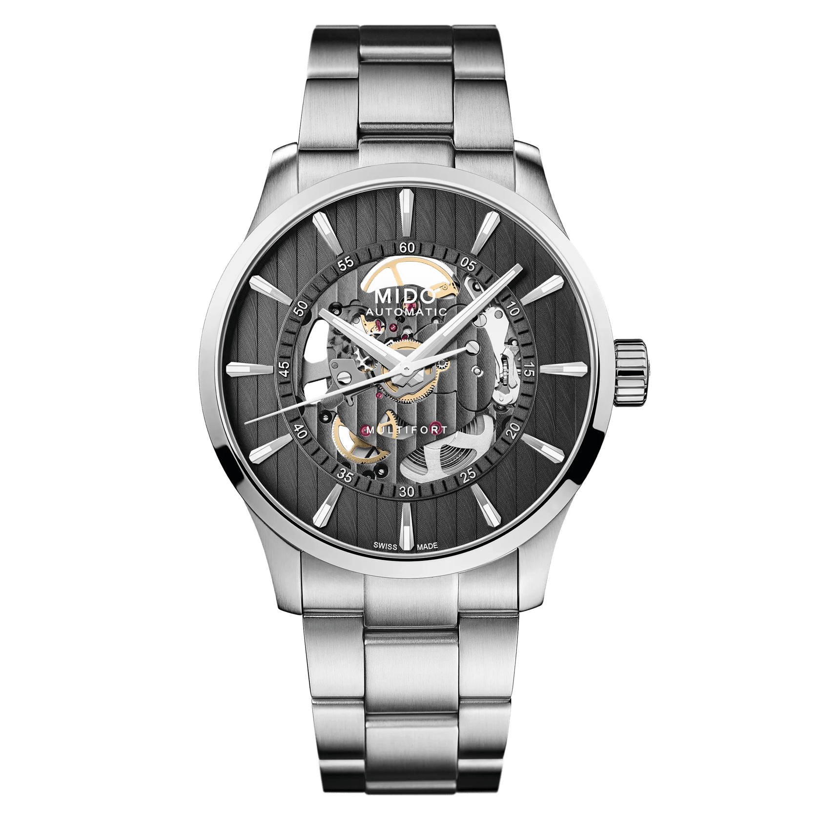Mido Multifort Skeleton Vertigo M038.436.11.061.00