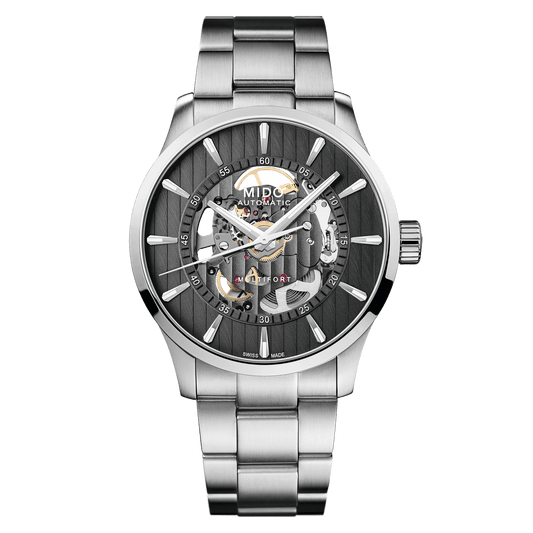 Mido Multifort Skeleton Vertigo M038.436.11.061.00