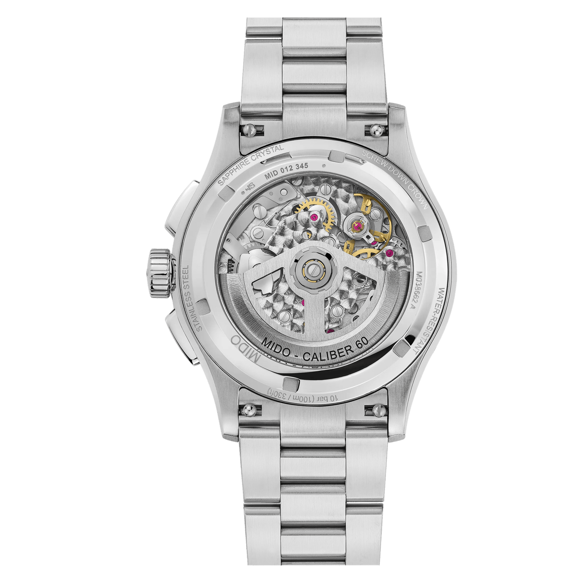 Mido Multifort Skeleton Chronograph M0386621106000