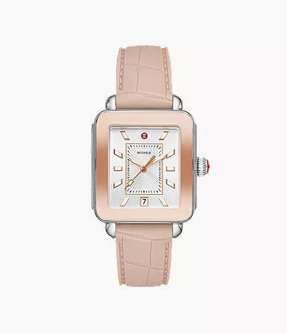 Deco Sport Two-Tone Pink Gold Watch MWW06K000015