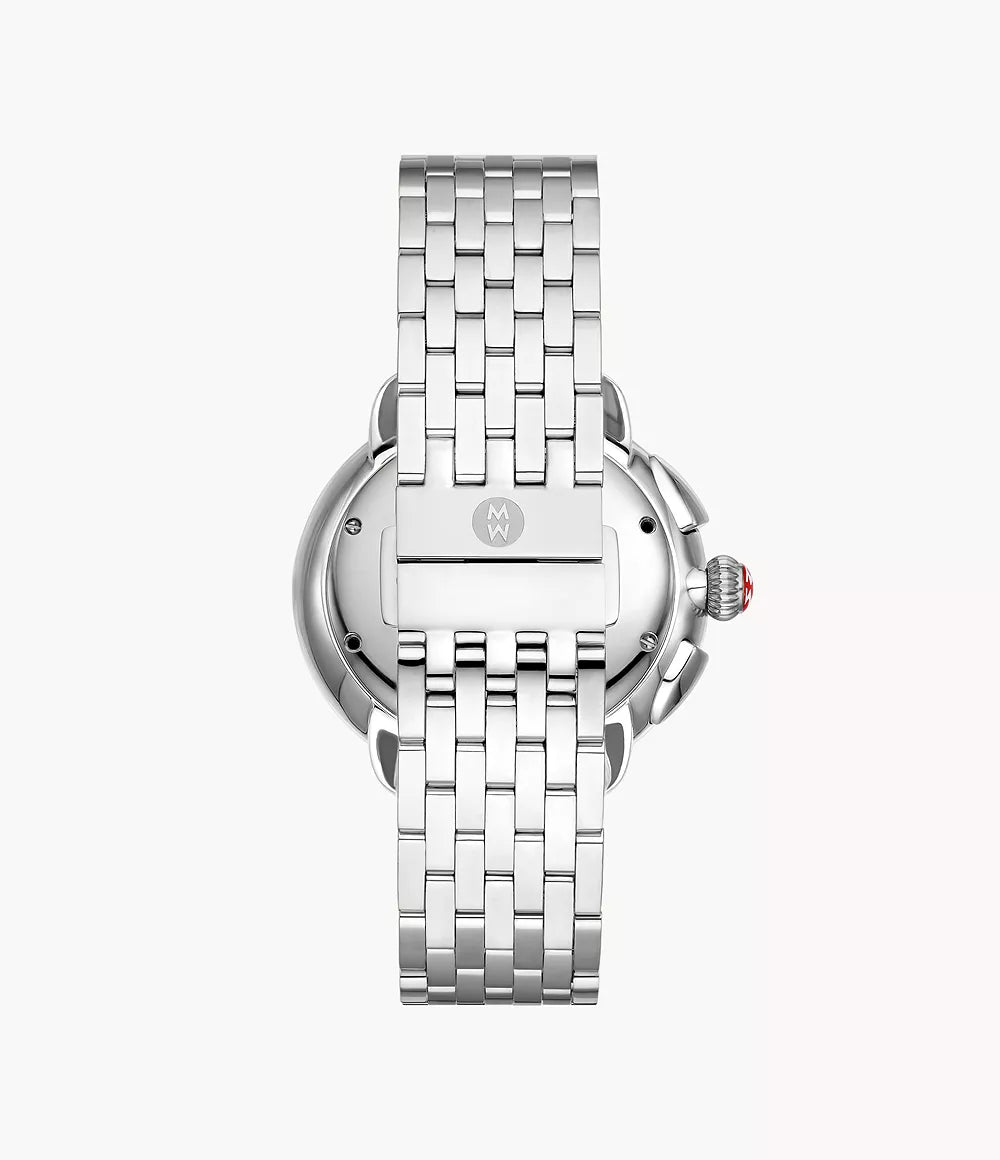 Michele Serein Stainless Steel Diamond Watch MWW21A000068