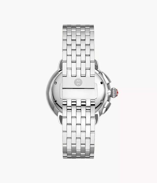 Michele Serein Stainless Steel Diamond Watch MWW21A000068
