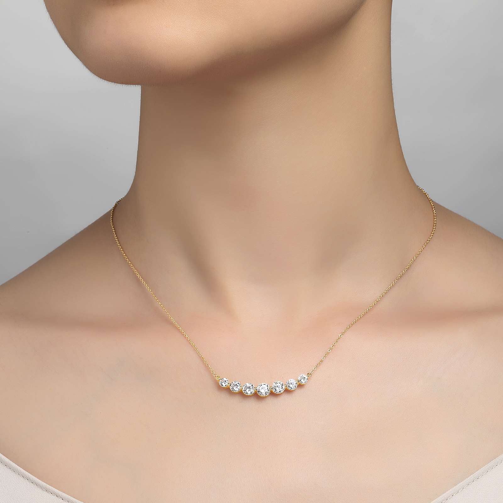 Alternating 7 Symbols of Joy Necklace