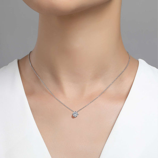 0.85 CTW Solitaire Necklace