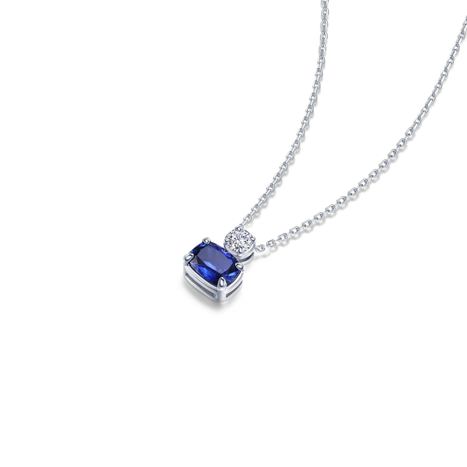 Regal Cushion-Cut Necklace