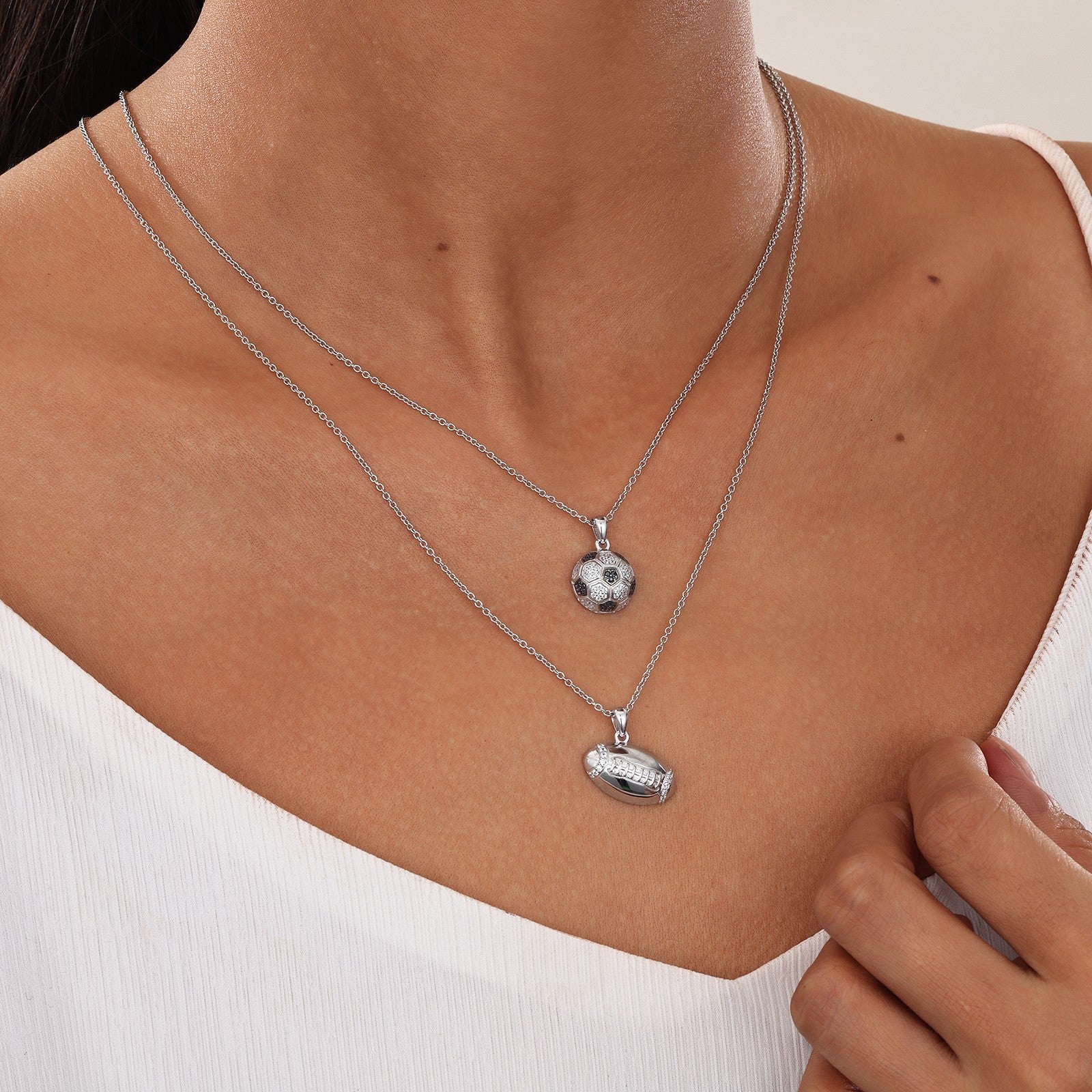 Soccer Ball Necklace