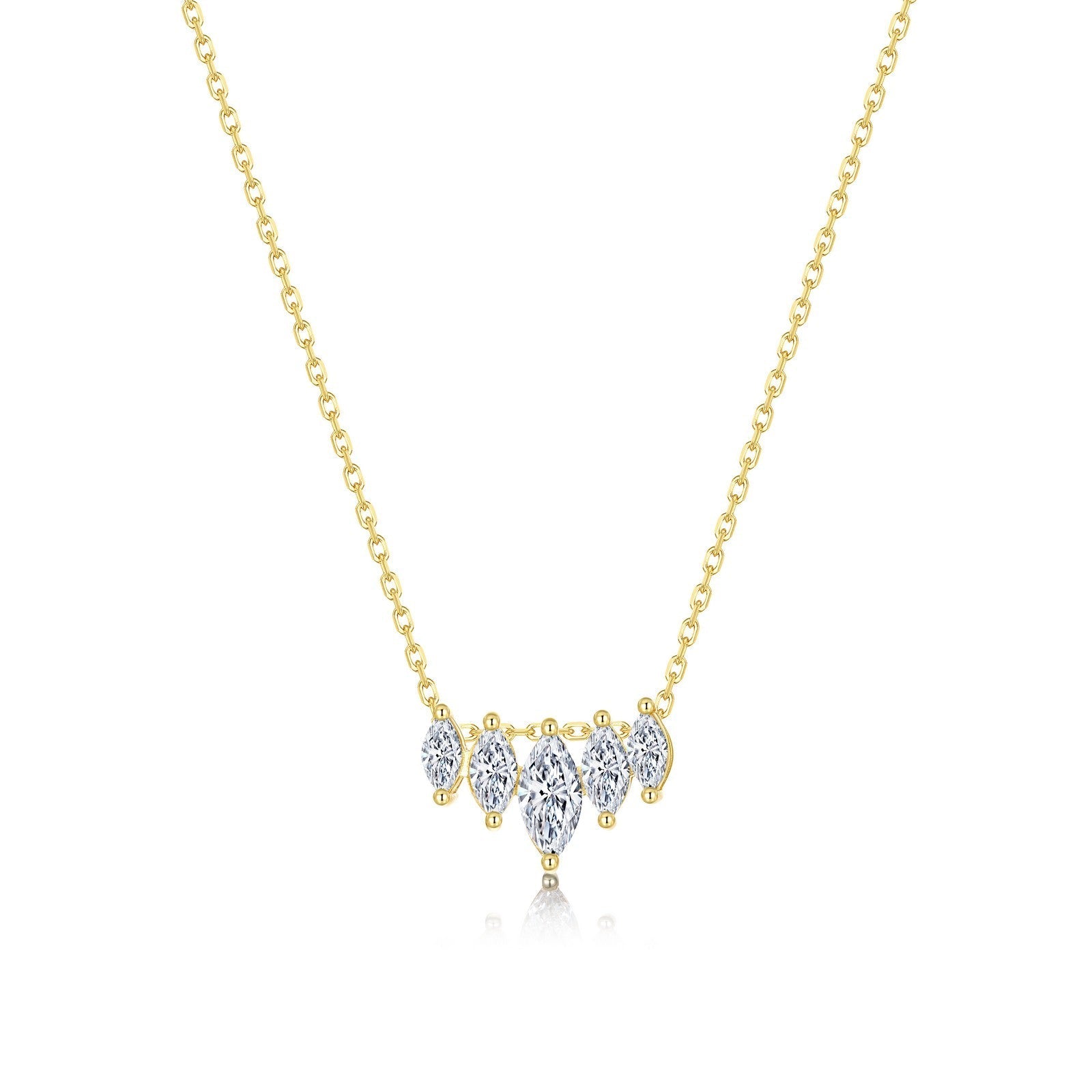 The Marquise Crown Necklace