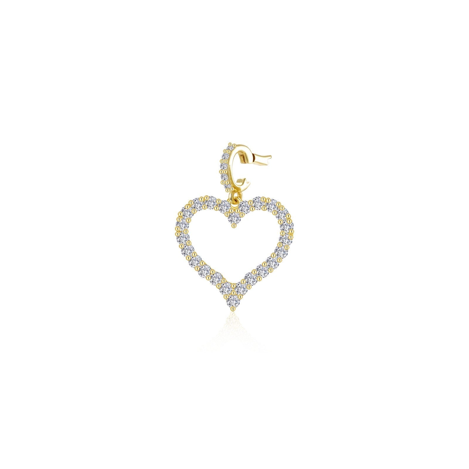 Amara Open Heart Pendant Charm