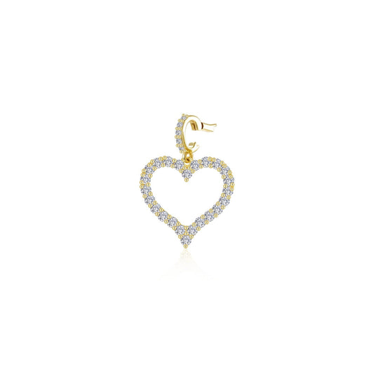 Amara Open Heart Pendant Charm
