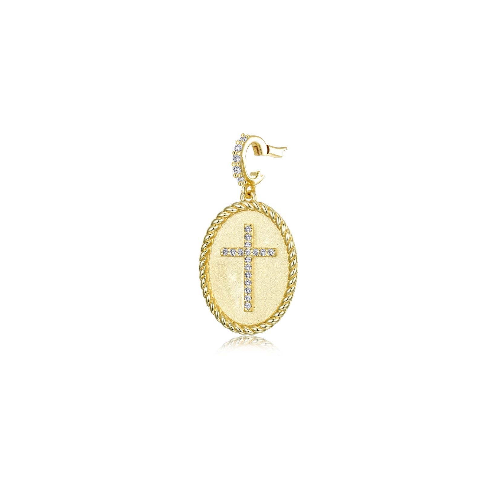 Faith Medallion Pendant Charm