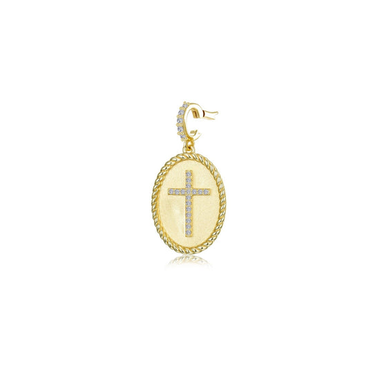 Faith Medallion Pendant Charm