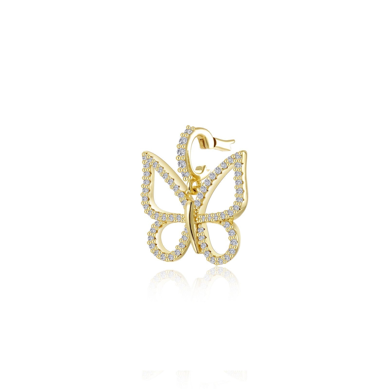 Whimsical Butterfly Pendant Charm