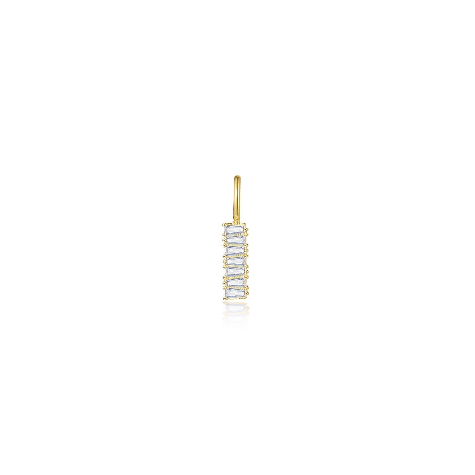 Baguette Bar Charm Pendant