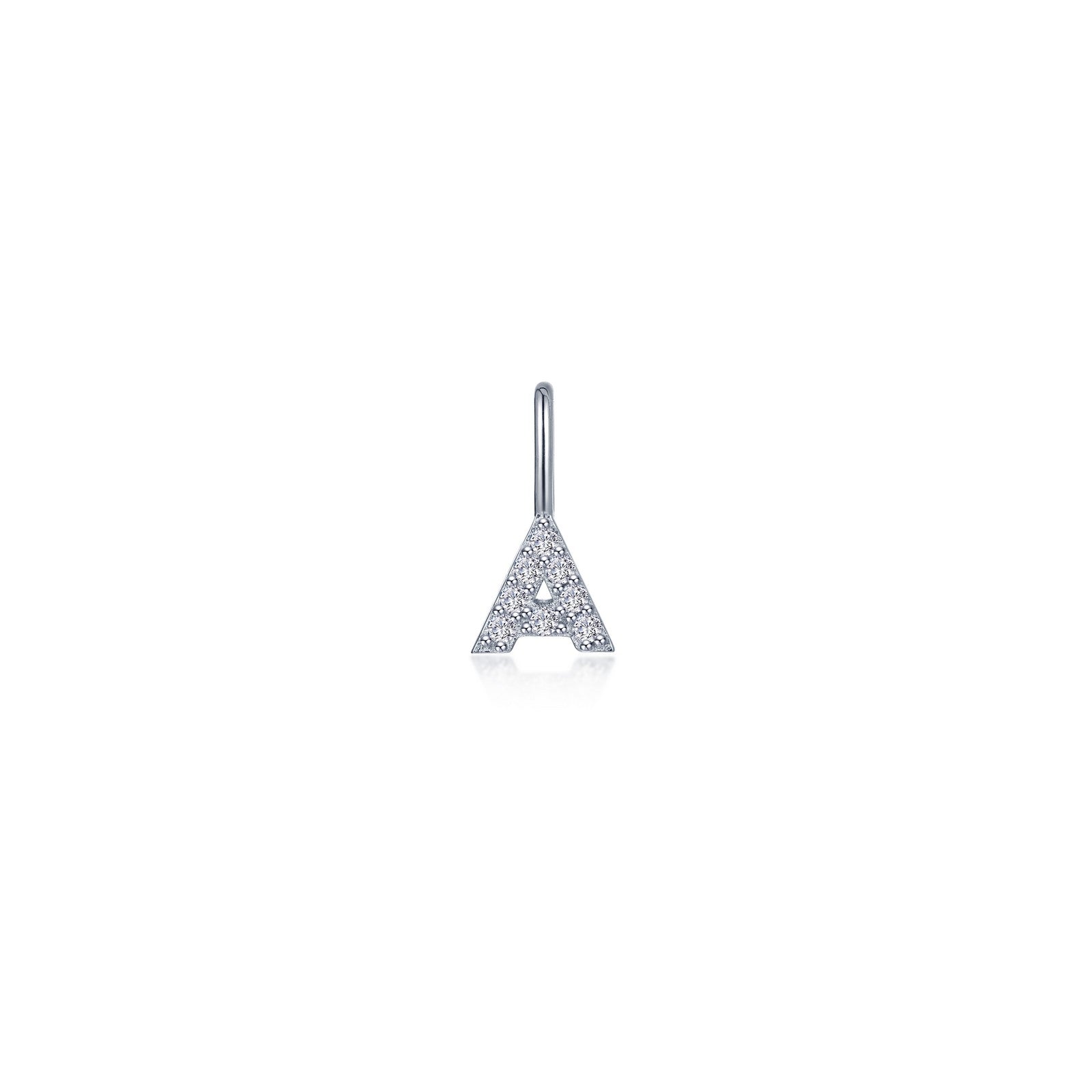 Letter U Charm Pendant