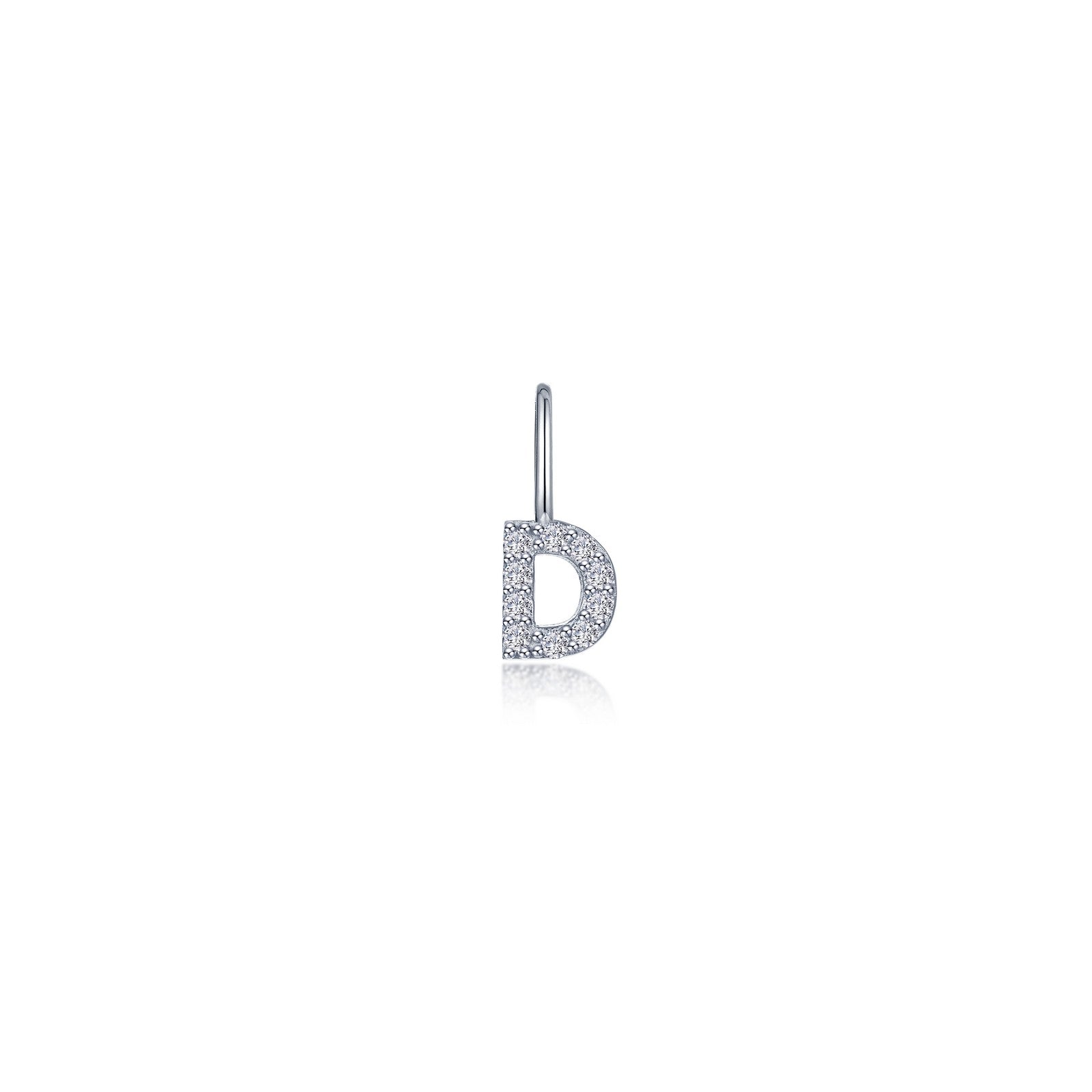 Letter U Charm Pendant