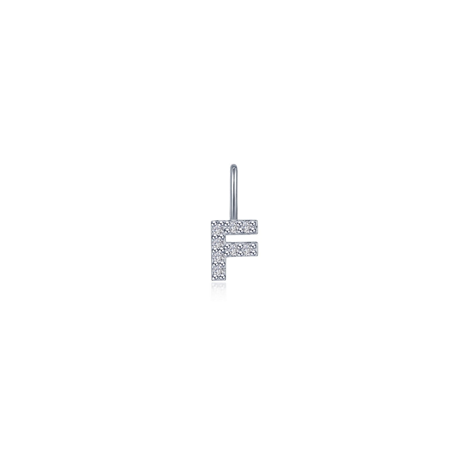 Letter U Charm Pendant