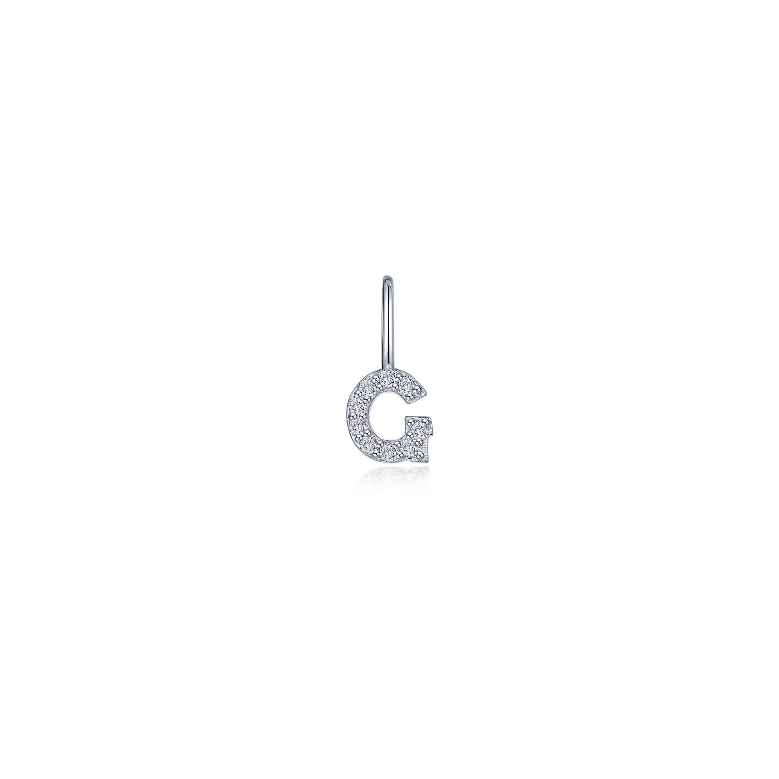 Letter U Charm Pendant