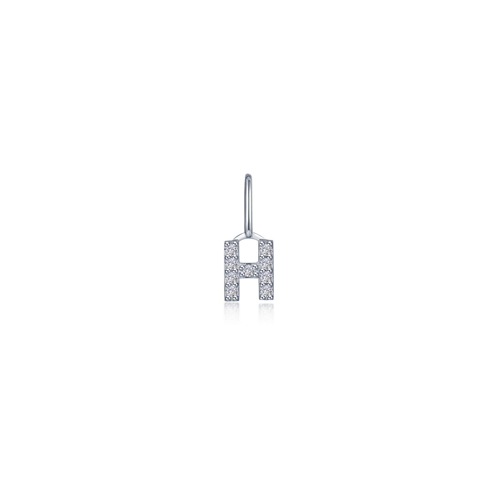 Letter U Charm Pendant