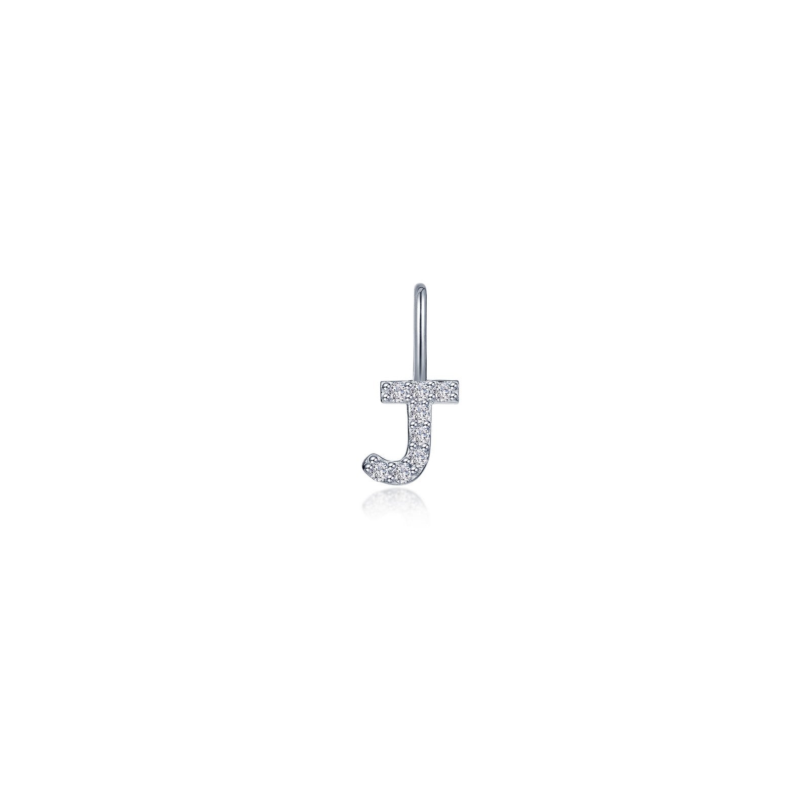 Letter U Charm Pendant