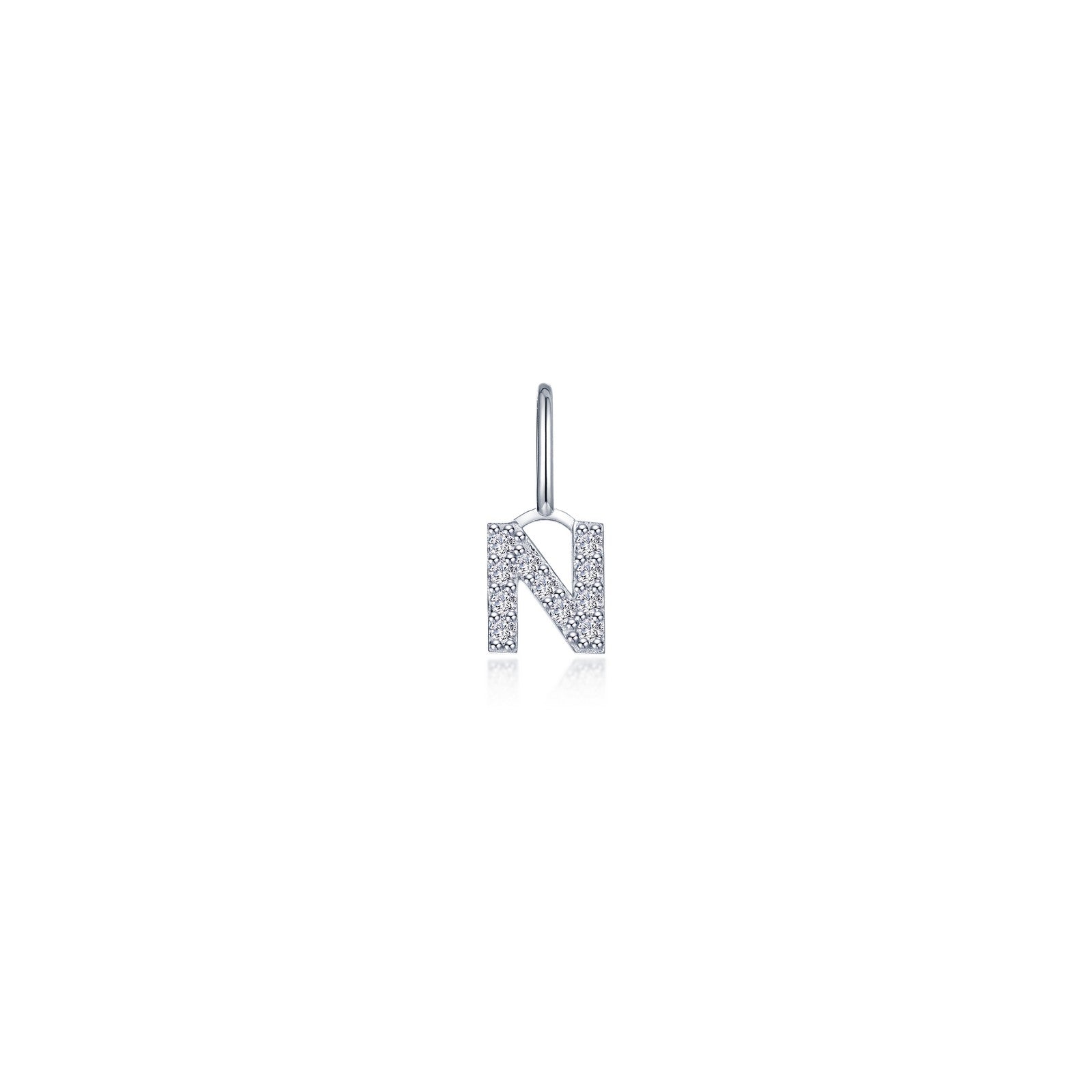 Letter U Charm Pendant