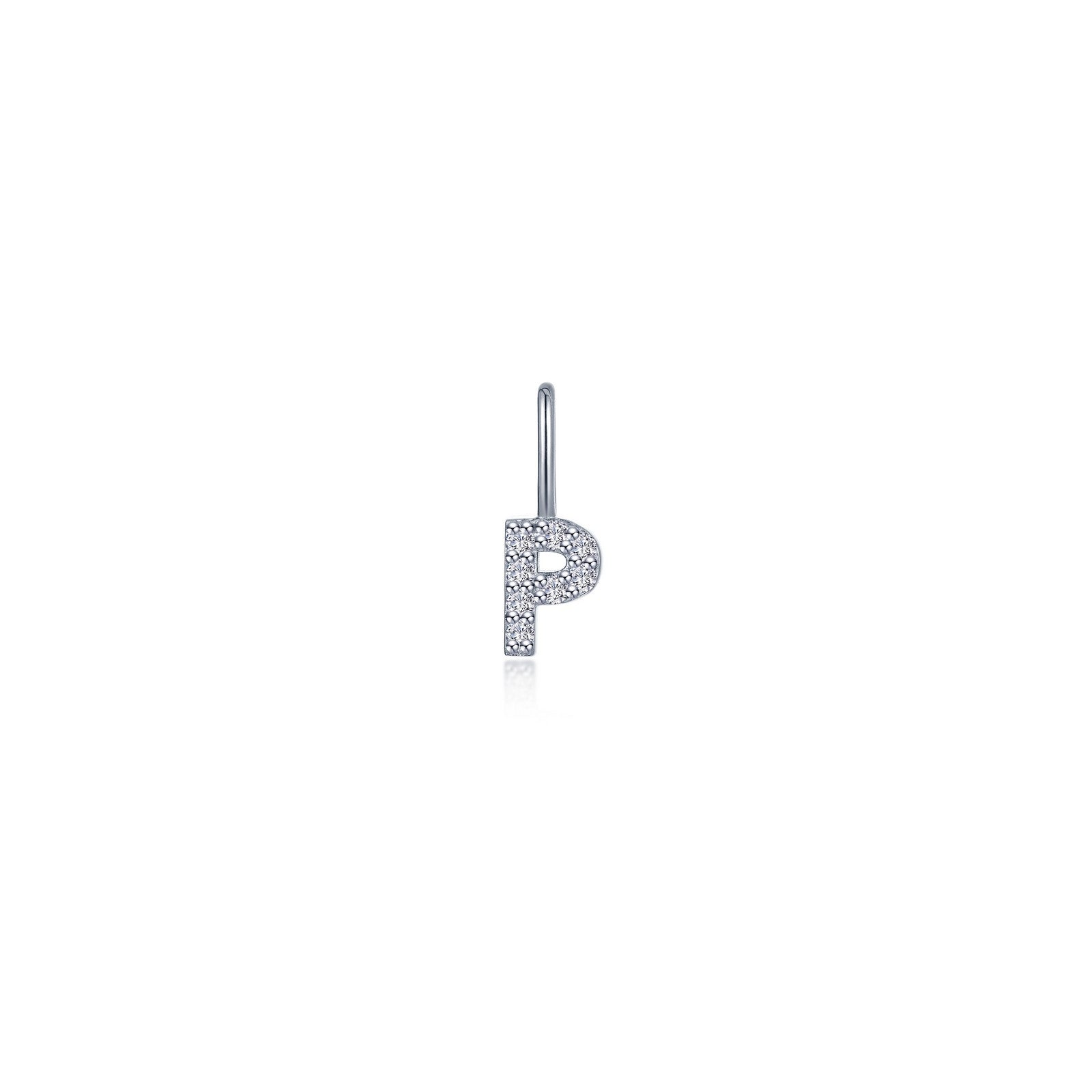 Letter U Charm Pendant