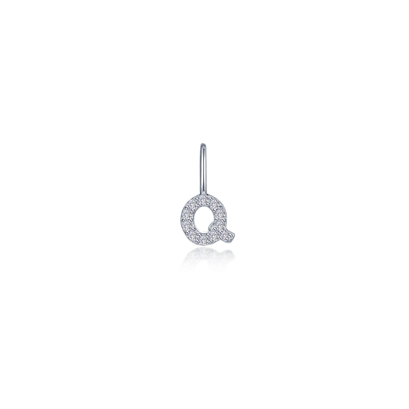Letter U Charm Pendant