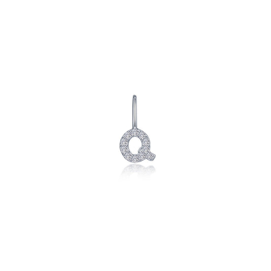 Letter Q Charm Pendant