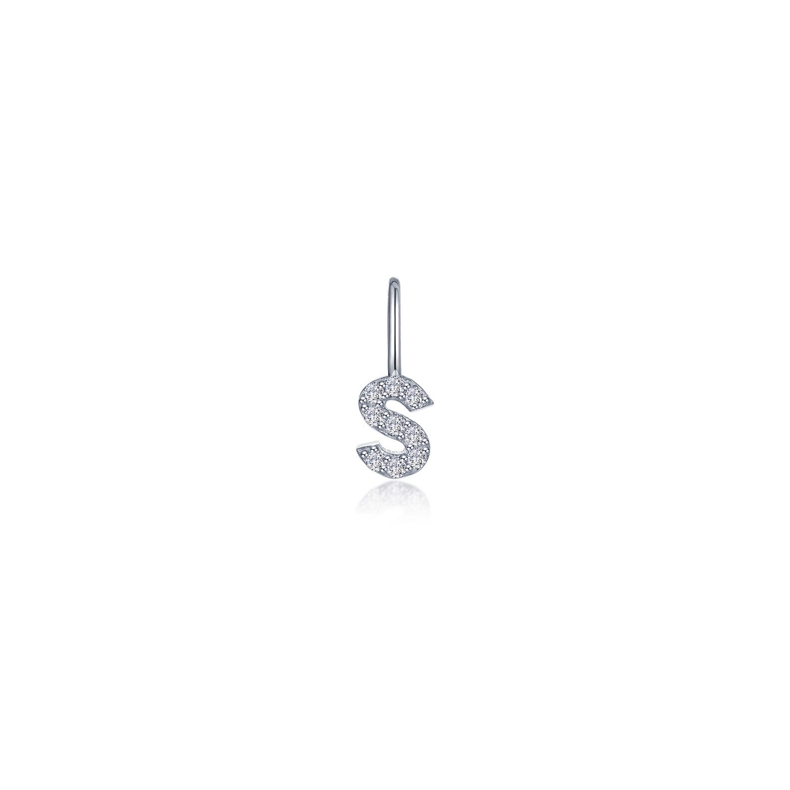 Letter U Charm Pendant