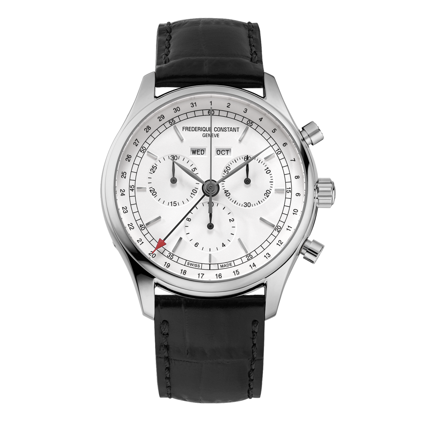 Frederique Constant Quartz Chronograph Triple Calendar FC-296SW5B6