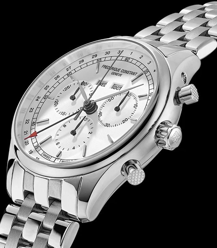 Frederique Constant Quartz Chronograph Triple Calendar FC-296SW5B6B