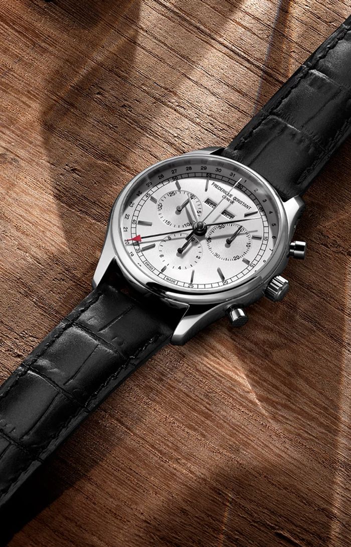 Frederique Constant Quartz Chronograph Triple Calendar FC-296SW5B6