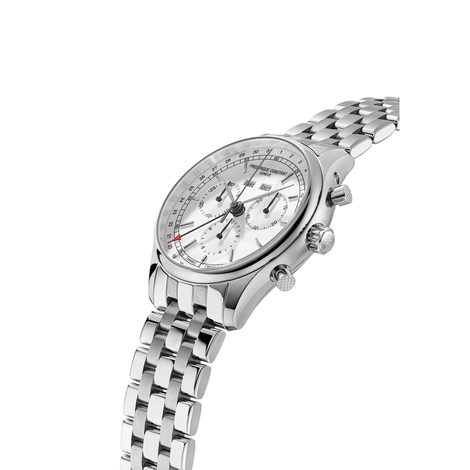 Frederique Constant Quartz Chronograph Triple Calendar FC-296SW5B6B