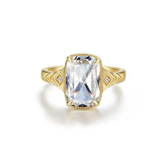 Elara Grande Cushion Ring