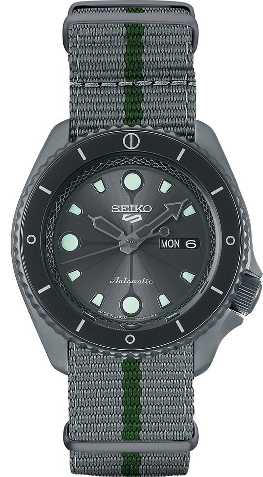 Seiko 5 Sports Naruto/Boruto Limited Edition Boruto Watch SBSA097
