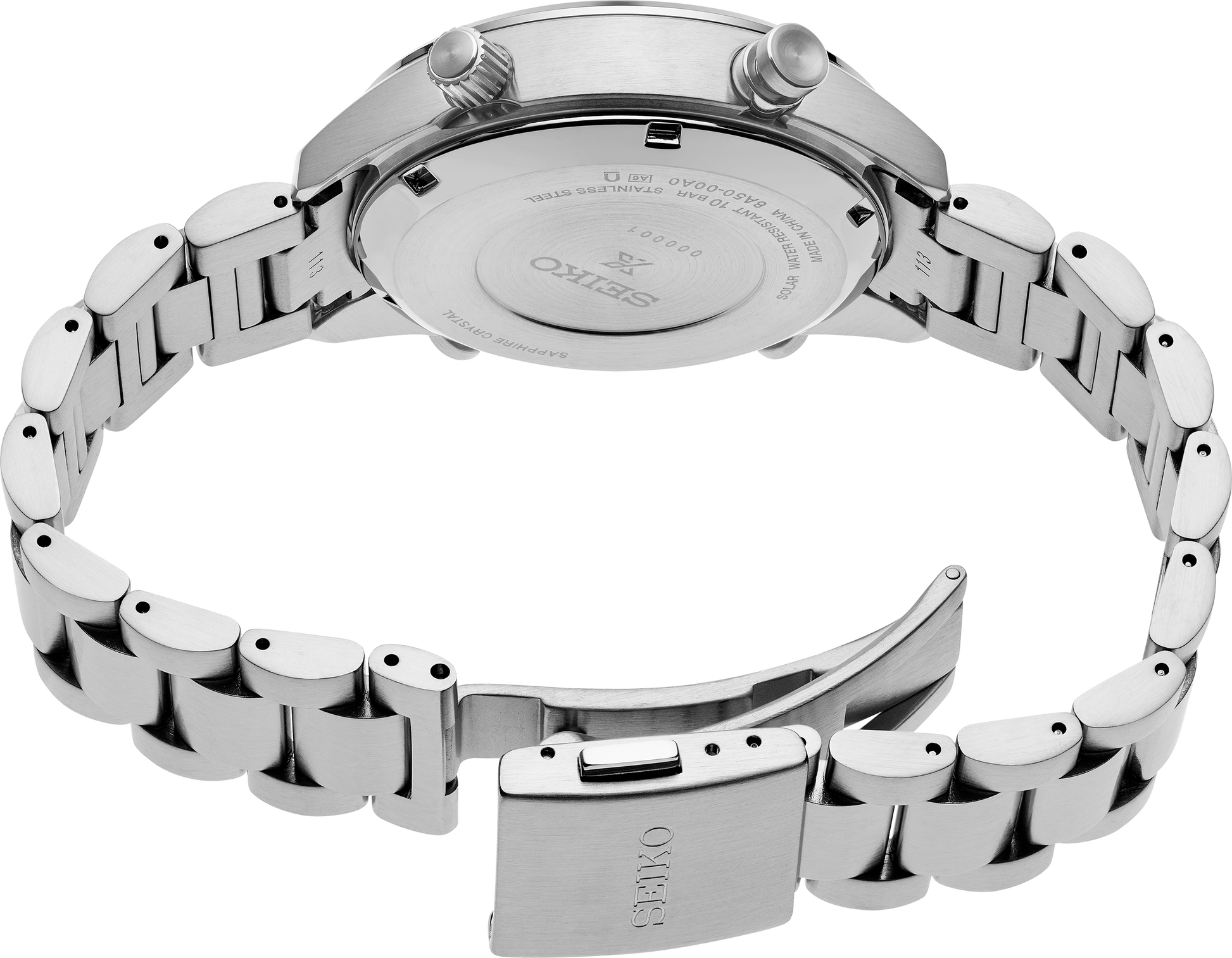 Seiko Speedtimer Solar Chronograph Watch SFJ001